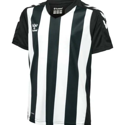 Hummel Hmlcore XK Striped Jersey S/S Kids black/white