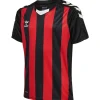 Hummel Hmlcore XK Striped Jersey S/S Kids black/true red