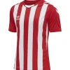 Hummel Hmlcore XK Striped Jersey S/S true red/white