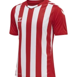 Hummel Hmlcore XK Striped Jersey S/S true red/white