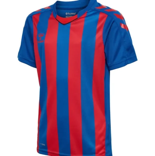 Hummel Hmlcore XK Striped Jersey S/S Kids true blue/true red
