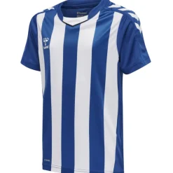 Hummel Hmlcore XK Striped Jersey S/S Kids true blue/white