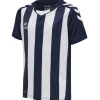 Hummel Hmlcore XK Striped Jersey S/S Kids marine/white