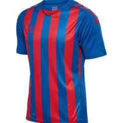 Hummel Hmlcore XK Striped Jersey S/S true blue/true red