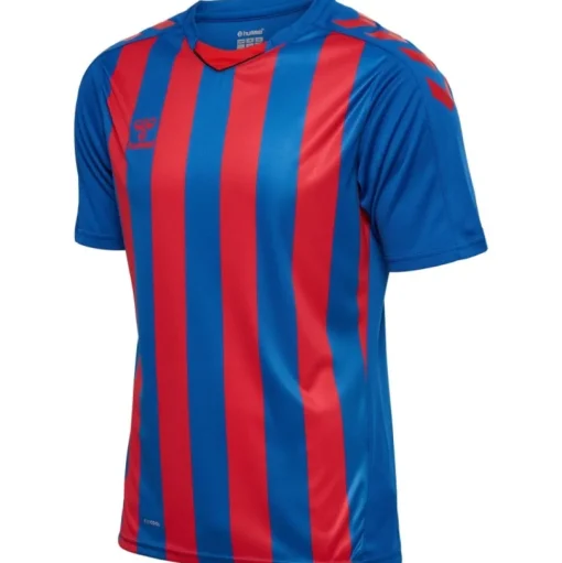 Hummel Hmlcore XK Striped Jersey S/S true blue/true red