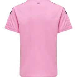 Hummel Hmlcore XK Striped Jersey S/S Kids cotton candy/acai