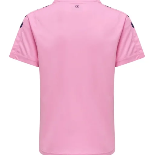 Hummel Hmlcore XK Striped Jersey S/S Kids cotton candy/acai