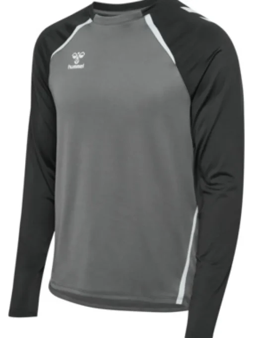 Hummel hmlLEAD 2.0 CREW SWEAT steel gray/asphalt