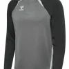 Hummel hmlLEAD 2.0 HALF ZIP steel gray/asphalt