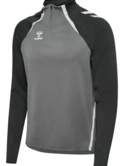 Hummel hmlLEAD 2.0 HALF ZIP steel gray/asphalt