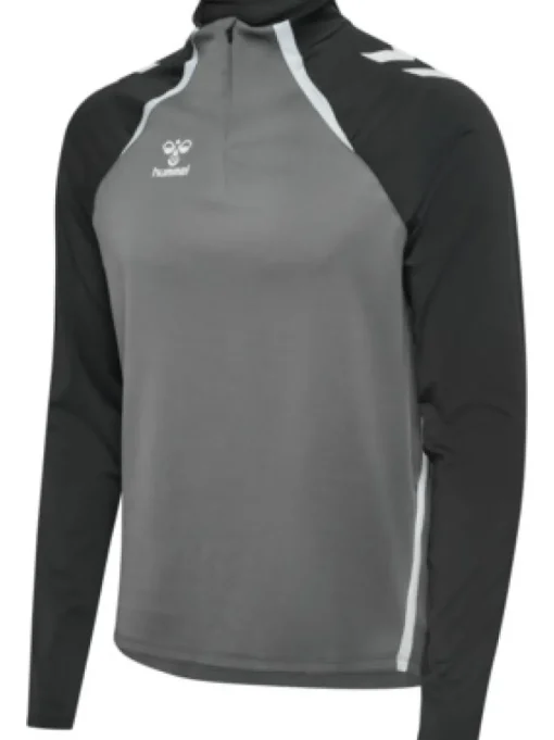 Hummel hmlLEAD 2.0 HALF ZIP steel gray/asphalt