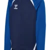 Hummel hmlLEAD 2.0 HALF ZIP KIDS marine/true blue