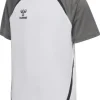 Hummel hmlLEAD 2.0 JERSEY S/S KIDS white/steel gray