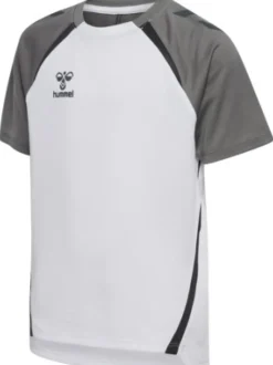Hummel hmlLEAD 2.0 JERSEY S/S KIDS white/steel gray