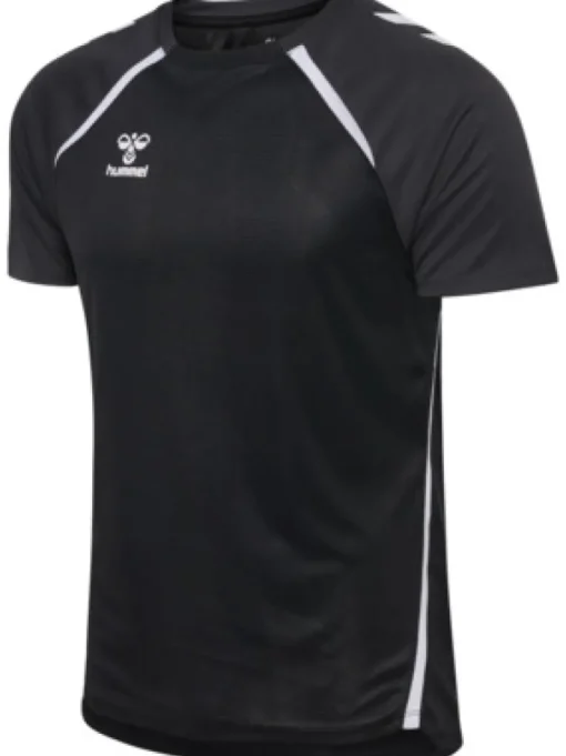 Hummel hmlLEAD 2.0 JERSEY S/S black/asphalt