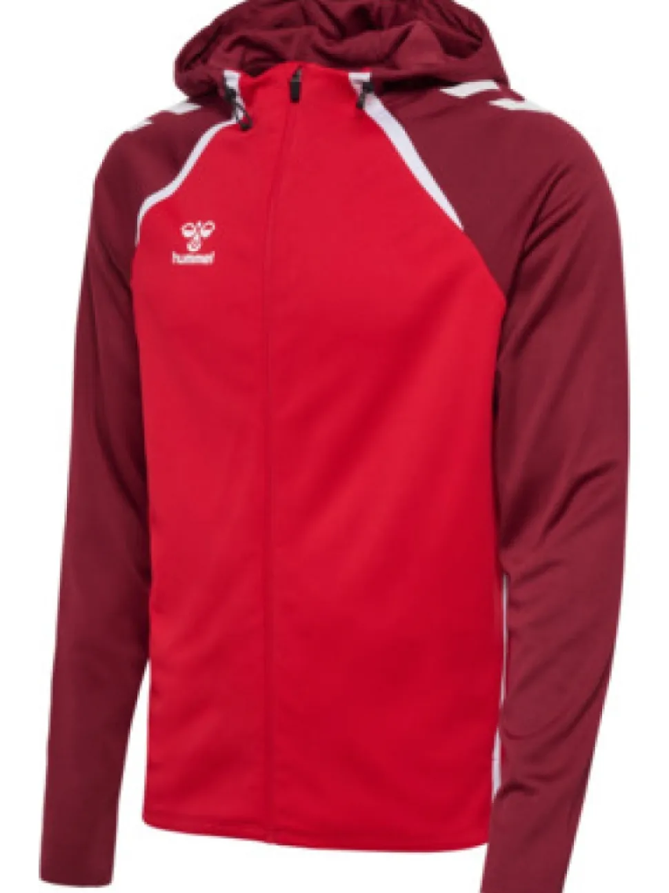 Hummel hmlLEAD 2.0 ZIP HOODIE KIDS true red/maroon