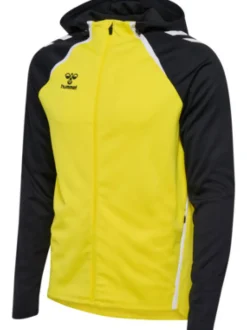Hummel hmlLEAD 2.0 ZIP HOODIE blazing yellow/black