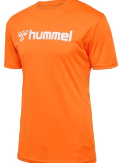 Hummel Hmllogo Jersey S/S tangerine