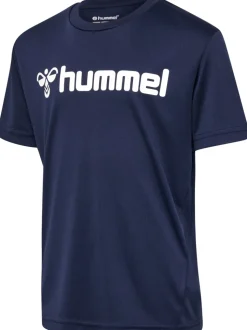 Hummel Hmllogo Jersey S/S Kids marine