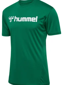 Hummel Hmllogo Jersey S/S evergreen