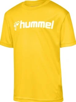Hummel Hmllogo Jersey S/S Kids sports yellow
