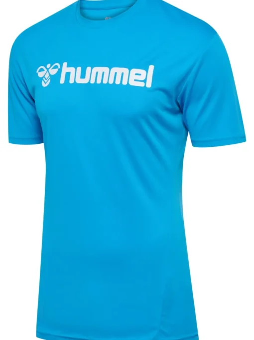Hummel Hmllogo Jersey S/S diva blue