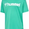 Hummel Hmllogo Jersey S/S Kids atlantis