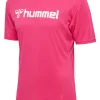 Hummel Hmllogo Jersey S/S raspberry sorbet