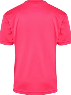 Hummel Hmllogo Jersey S/S Kids raspberry sorbet