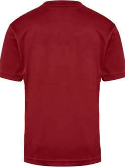 Hummel Hmllogo Jersey S/S Kids biking red