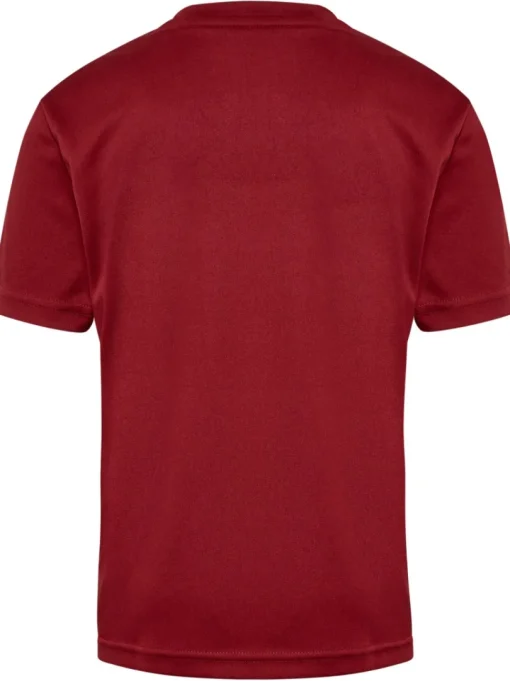 Hummel Hmllogo Jersey S/S Kids biking red