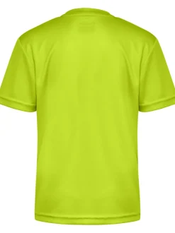Hummel Hmllogo Jersey S/S Kids lime punch