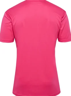 Hummel Hmllogo Jersey S/S raspberry sorbet