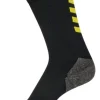 Hummel hmlPRO TRAINING SOCKS LOW black/blazing yellow