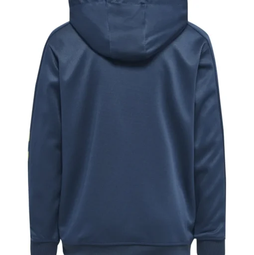 Hummel Hmlpromo Kids Poly Hoodie dark denim/lime punch