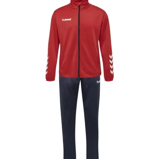 Hummel Hmlpromo Poly Suit true red/marine