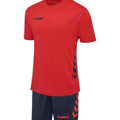 Hummel Promo Duo Trikotset kurzarm Kids Rot