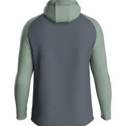 Jako Kapuzenjacke Iconic anthra light/mintgrün/soft grey