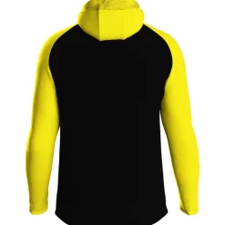 Jako Kapuzenjacke Iconic schwarz/soft yellow