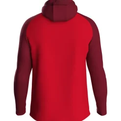 Jako Kapuzenjacke Iconic rot/weinrot