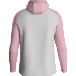 Jako Kapuzenjacke Iconic soft grey/dusky pink/anthra light