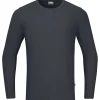 Jako Longsleeve Organic anthrazit