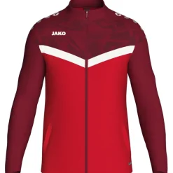 Jako Polyesterjacke Iconic rot/weinrot