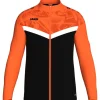 Jako Polyesterjacke Iconic schwarz/neonorange