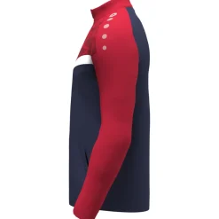 Jako Polyesterjacke Iconic marine/chili rot
