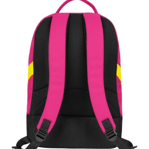 Jako Rucksack Iconic pink/schwarz/neongelb