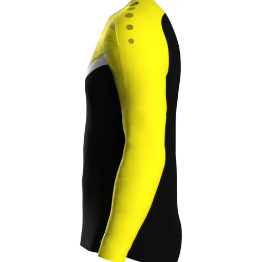 Jako Sweat Iconic schwarz/soft yellow