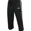 Jako 3/4 Trainingsshort Active schwarz/weiß