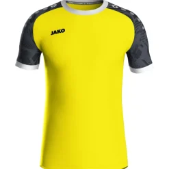 Jako Trikot Iconic KA soft yellow/schwarz