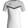 Jako T-Shirt Iconic weiß/soft grey/anthra light